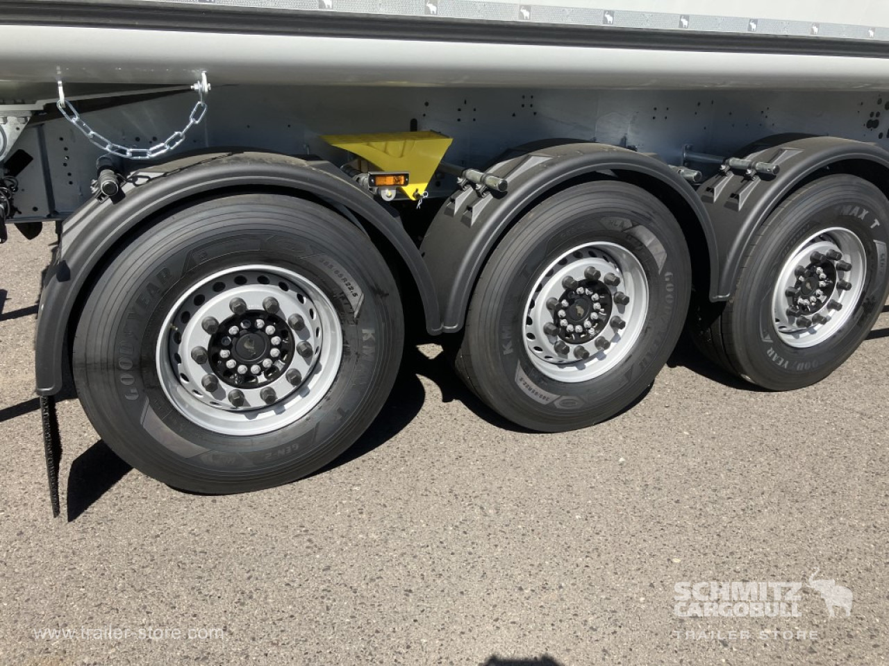 SCHMITZ Auflieger Kipper Alukastenmulde 52m³ - Tipper semi-trailer: picture 4 SCHMITZ Auflieger Kipper Alukastenmulde 52m³ - Tipper semi-trailer: picture 4