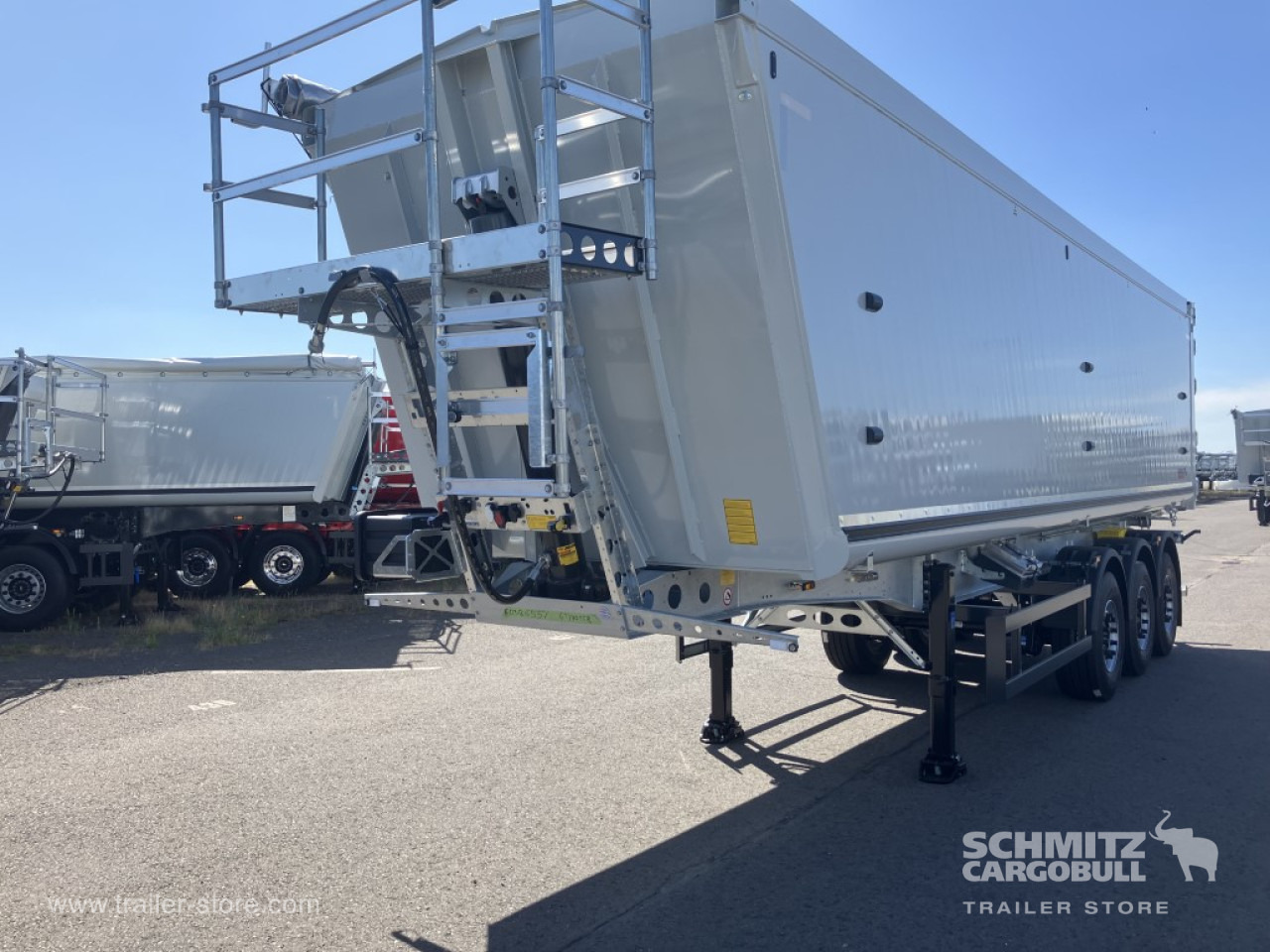 New Tipper semi-trailer SCHMITZ Auflieger Kipper Alukastenmulde 52m³: picture 8