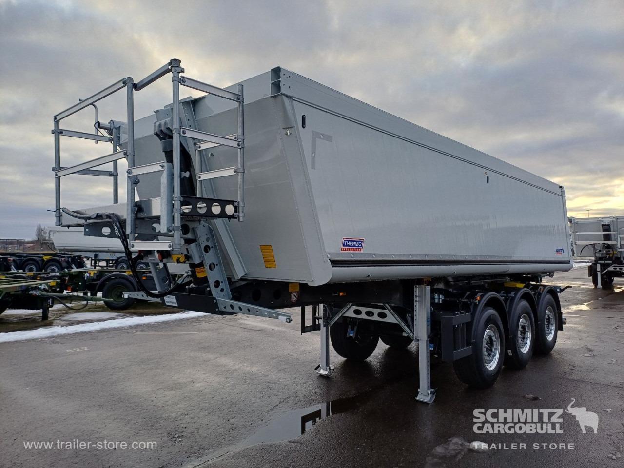 SCHMITZ Auflieger Kipper Alukastenmulde Insulated - Tipper semi-trailer: picture 5 SCHMITZ Auflieger Kipper Alukastenmulde Insulated - Tipper semi-trailer: picture 5