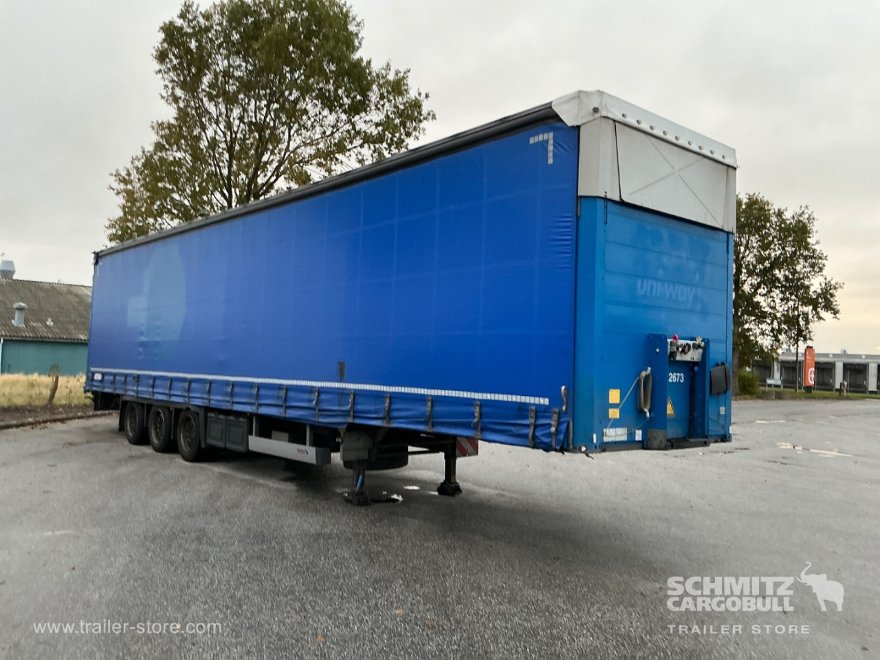 SCHMITZ Curtainsider Mega - Curtainsider semi-trailer: picture 1 SCHMITZ Curtainsider Mega - Curtainsider semi-trailer: picture 1
