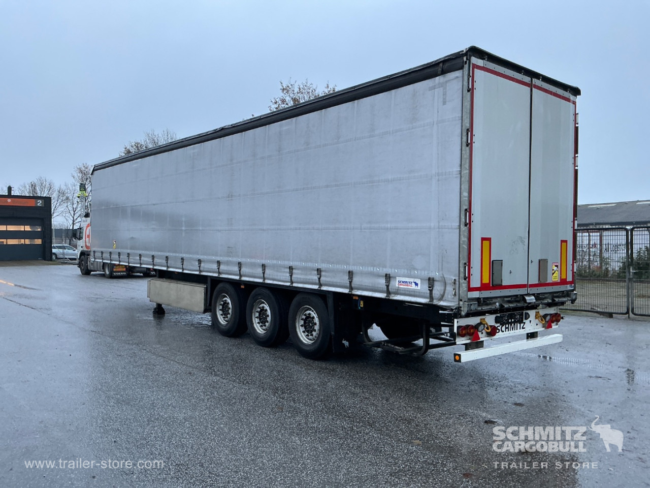 Curtainsider semi-trailer SCHMITZ Curtainsider Standard , Folding wall right: picture 11
