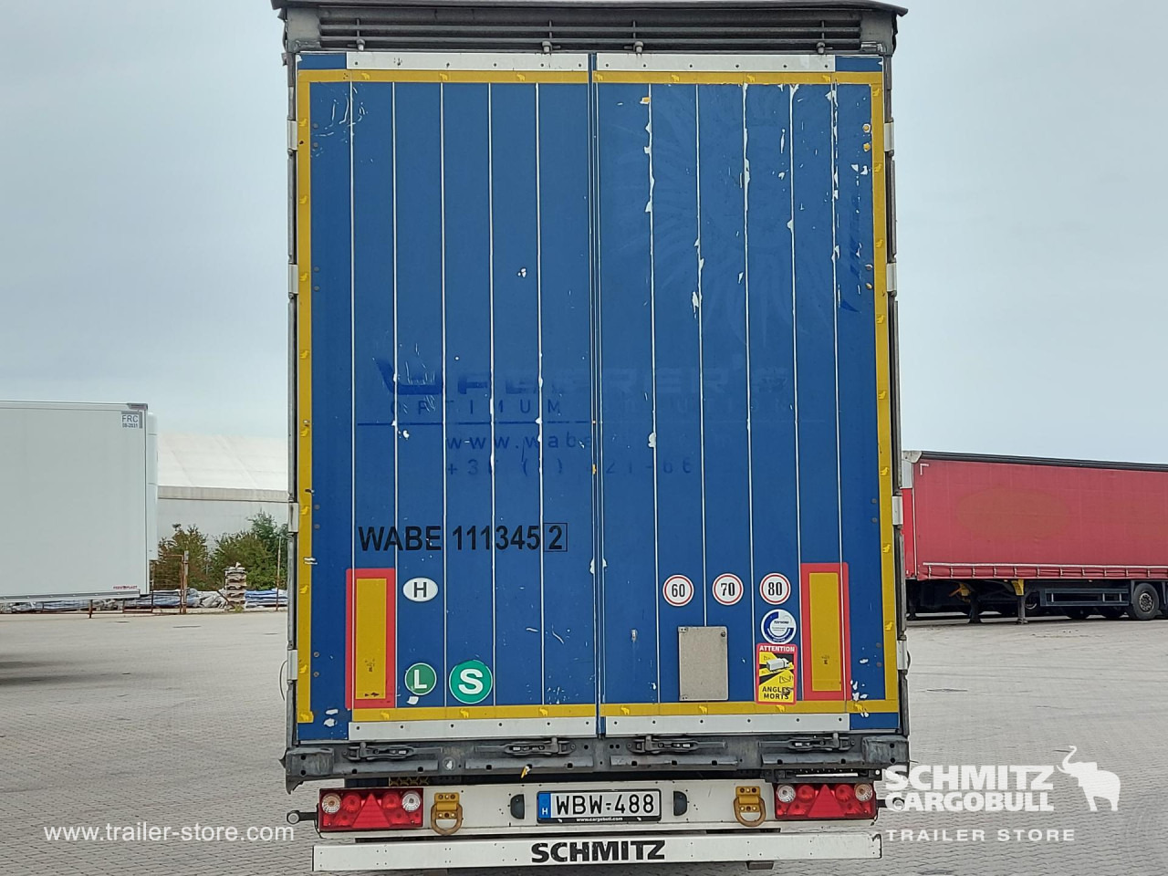 Curtainsider semi-trailer SCHMITZ Curtainsider Mega: picture 10