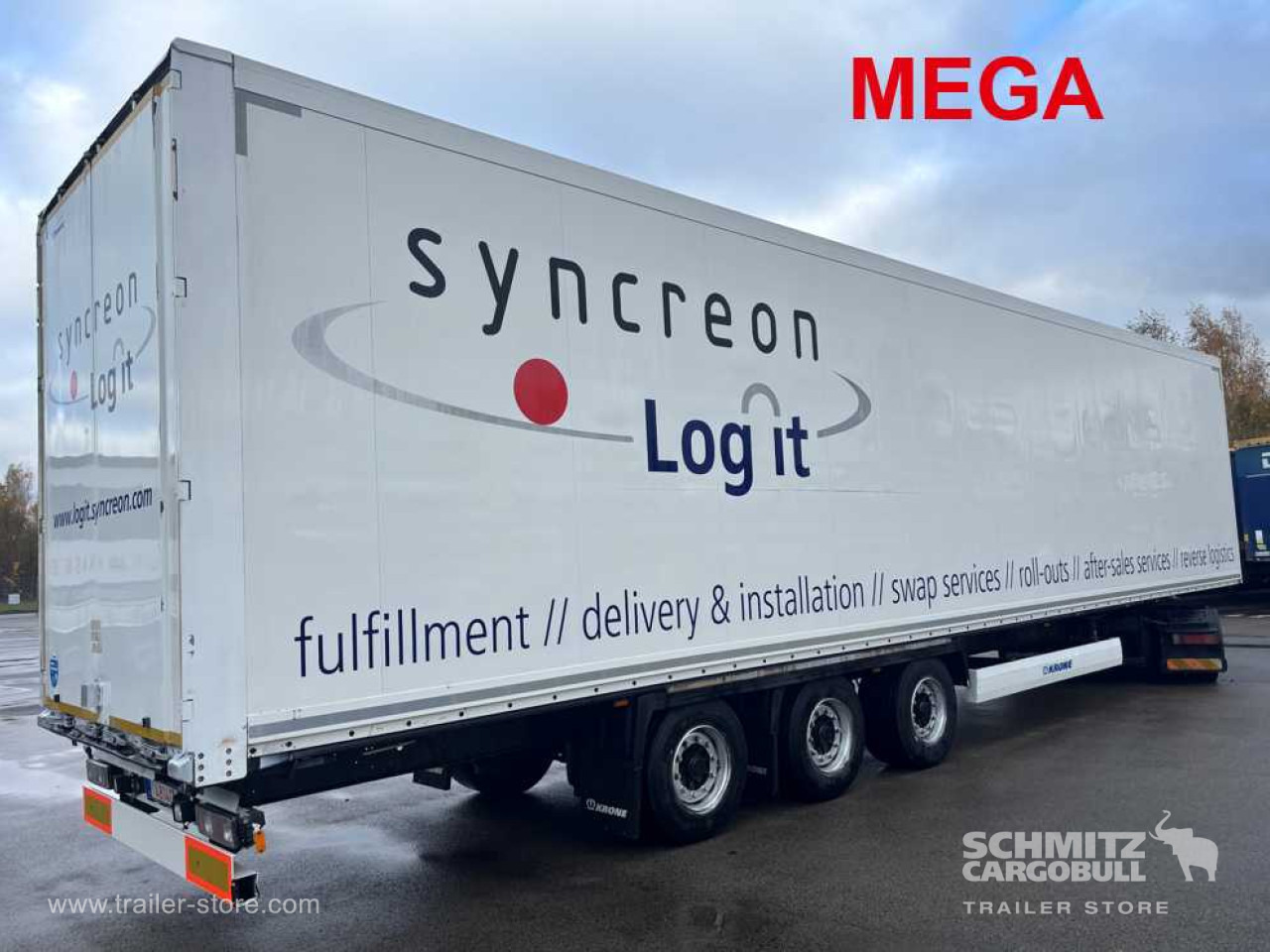 KRONE Dryfreight Standard Double deck - Closed box semi-trailer: picture 1 KRONE Dryfreight Standard Double deck - Closed box semi-trailer: picture 1