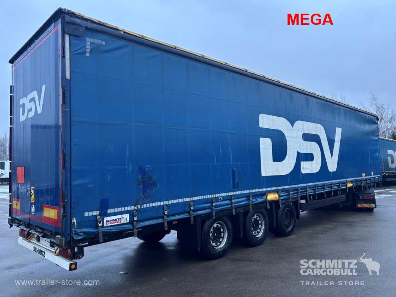 SCHMITZ Curtainsider Mega - Curtainsider semi-trailer: picture 1 SCHMITZ Curtainsider Mega - Curtainsider semi-trailer: picture 1