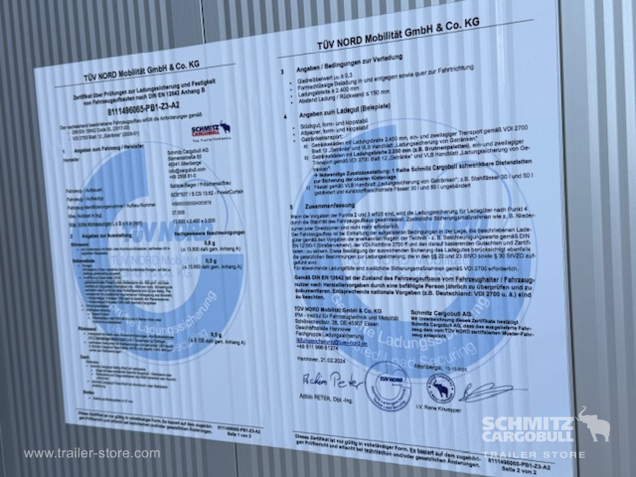 SCHMITZ Oplegger Schuifzeil Mega - Curtainsider semi-trailer: picture 5 SCHMITZ Oplegger Schuifzeil Mega - Curtainsider semi-trailer: picture 5
