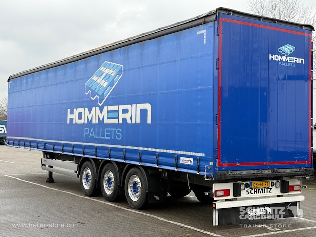 Curtainsider semi-trailer SCHMITZ Oplegger Schuifzeil Standard: picture 12