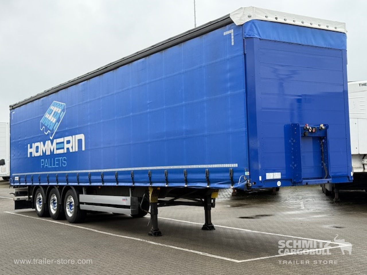 Curtainsider semi-trailer SCHMITZ Oplegger Schuifzeil Standard: picture 10