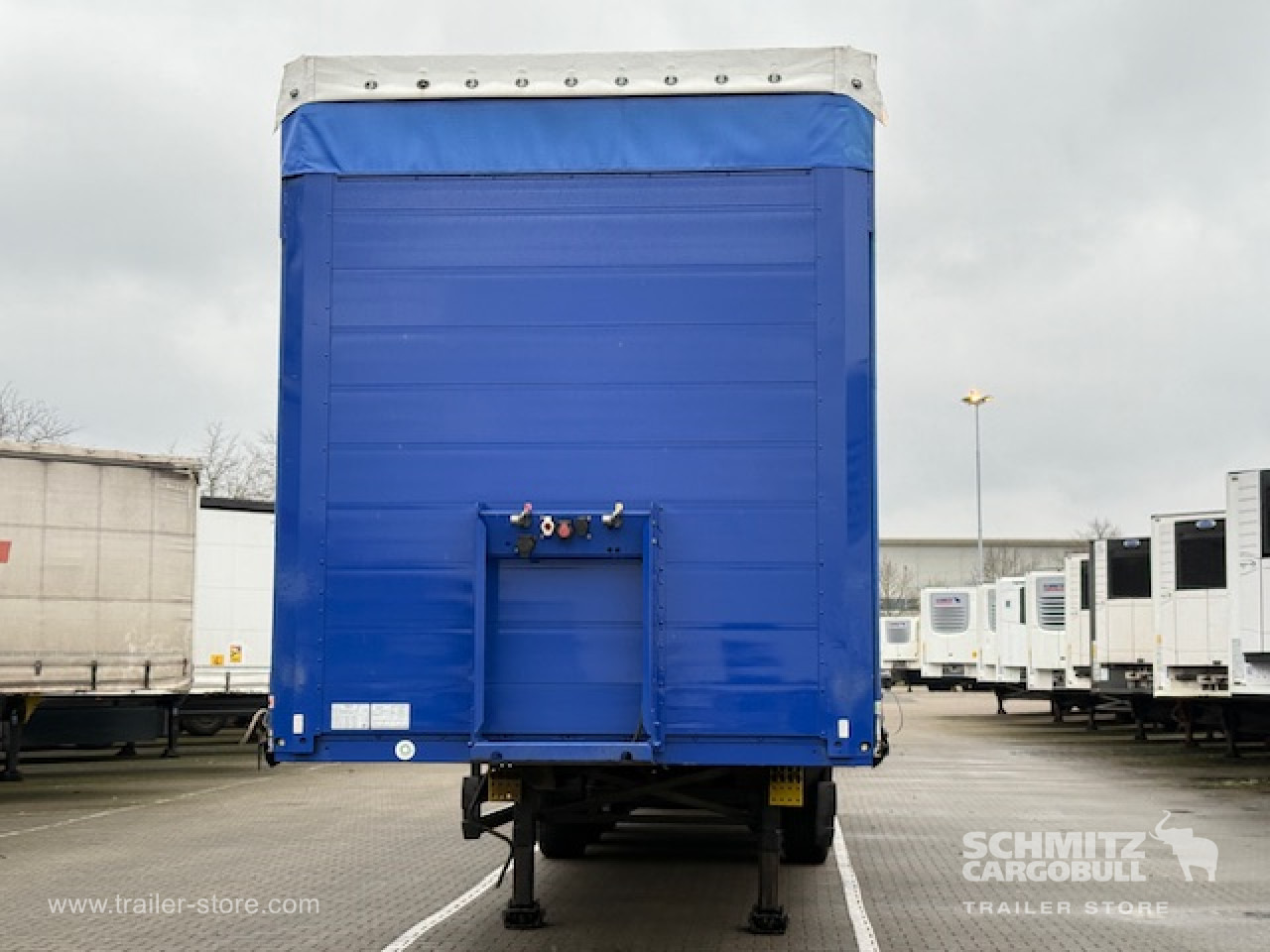 Curtainsider semi-trailer SCHMITZ Oplegger Schuifzeil Standard: picture 13