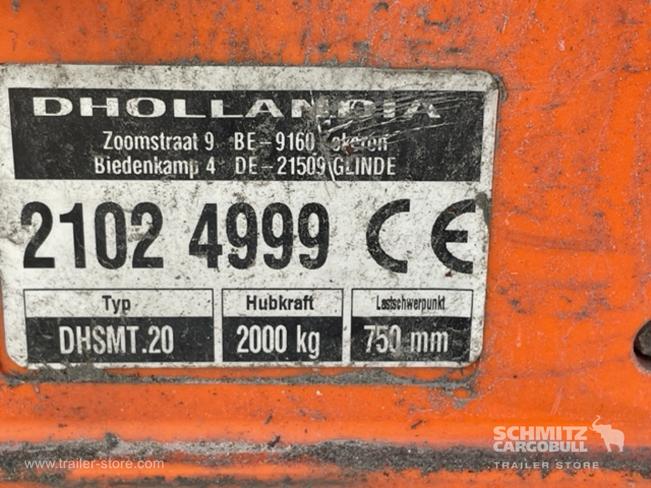SCHMITZ Oplegger Vries Multitemp Taillift - Isothermal semi-trailer: picture 5 SCHMITZ Oplegger Vries Multitemp Taillift - Isothermal semi-trailer: picture 5