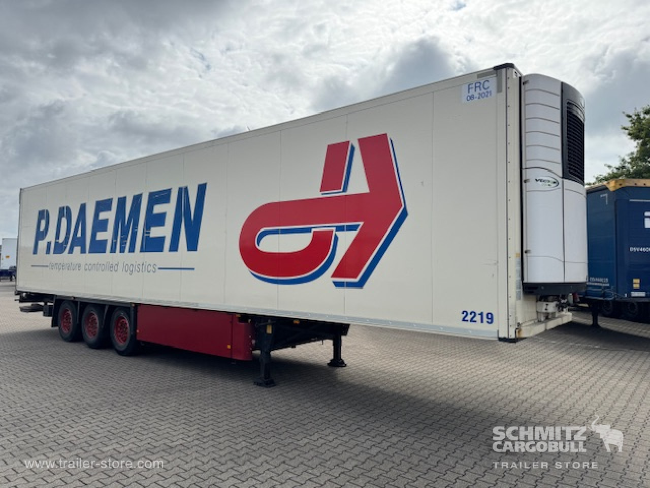 Isothermal semi-trailer SCHMITZ Oplegger Vries Standard Taillift: picture 9