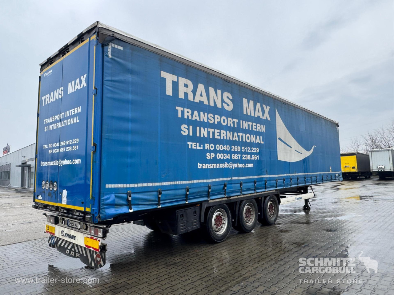 KRONE Curtainsider Mega - Curtainsider semi-trailer: picture 5 KRONE Curtainsider Mega - Curtainsider semi-trailer: picture 5