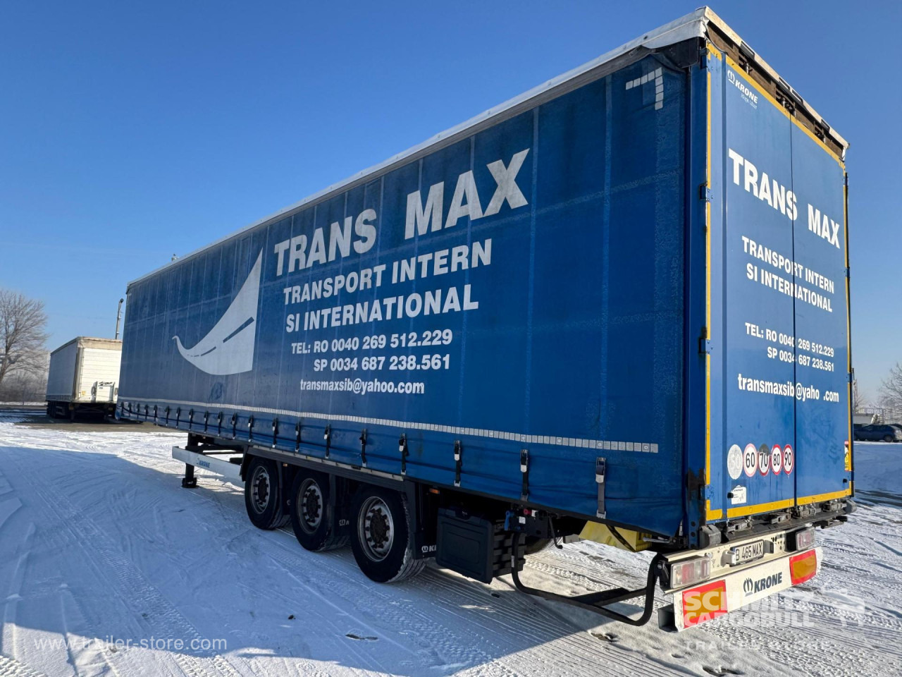 KRONE Curtainsider Mega - Curtainsider semi-trailer: picture 5 KRONE Curtainsider Mega - Curtainsider semi-trailer: picture 5