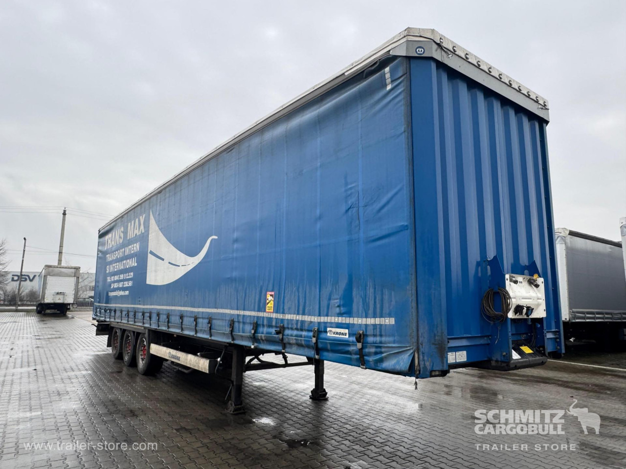 KRONE Curtainsider Mega - Curtainsider semi-trailer: picture 1 KRONE Curtainsider Mega - Curtainsider semi-trailer: picture 1
