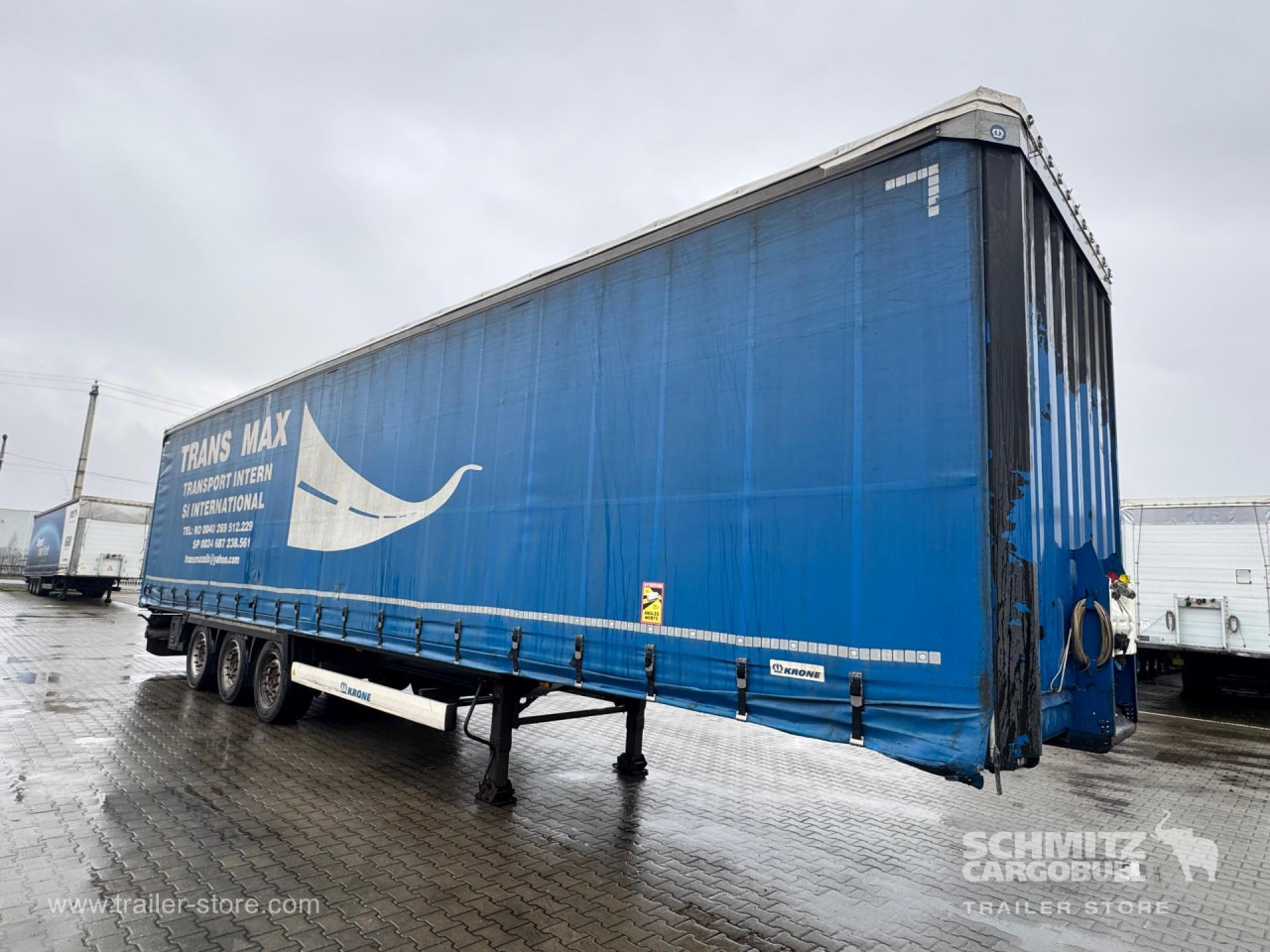 KRONE Curtainsider Mega - Curtainsider semi-trailer: picture 1 KRONE Curtainsider Mega - Curtainsider semi-trailer: picture 1