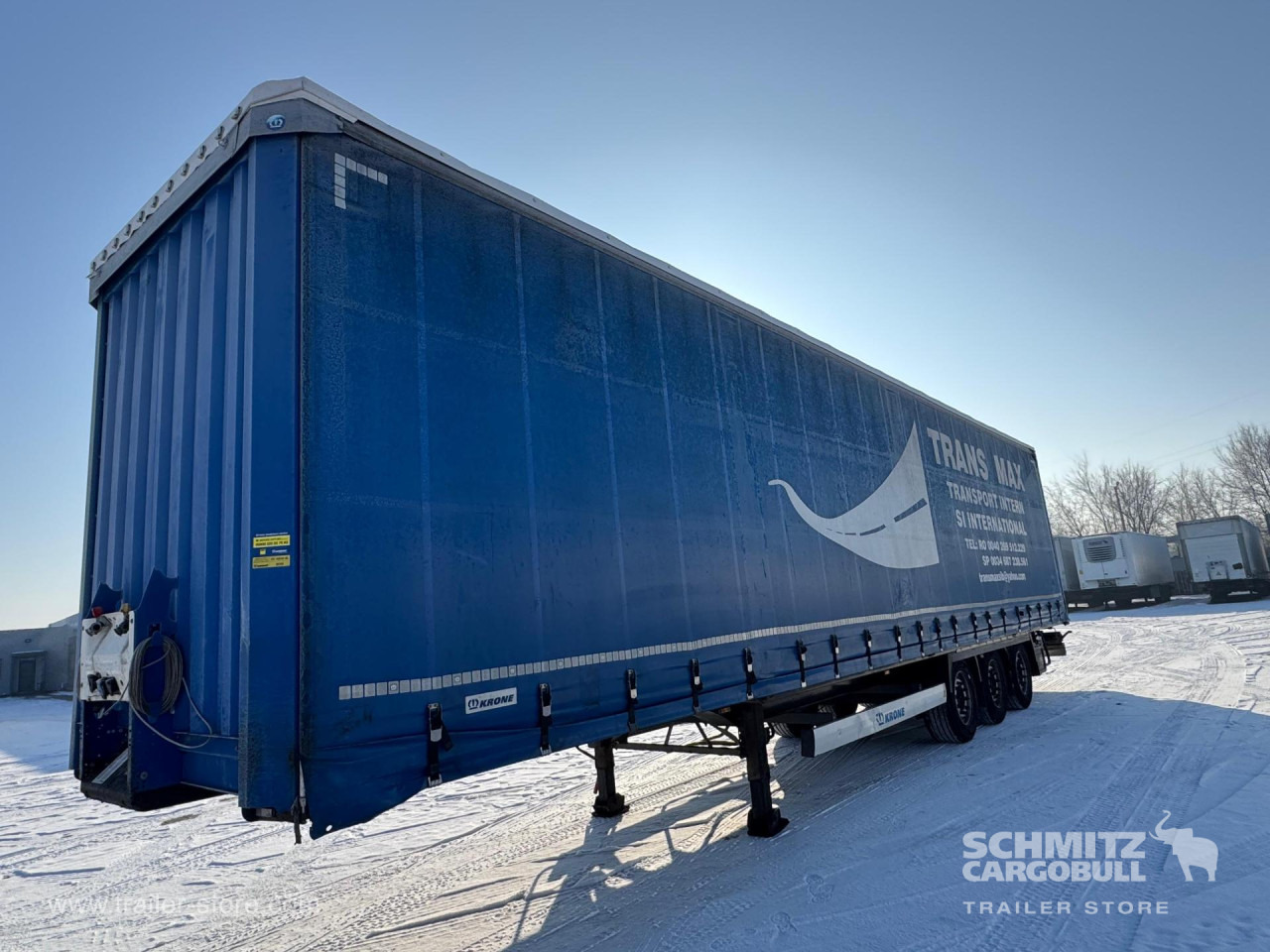 KRONE Curtainsider Mega - Curtainsider semi-trailer: picture 1 KRONE Curtainsider Mega - Curtainsider semi-trailer: picture 1