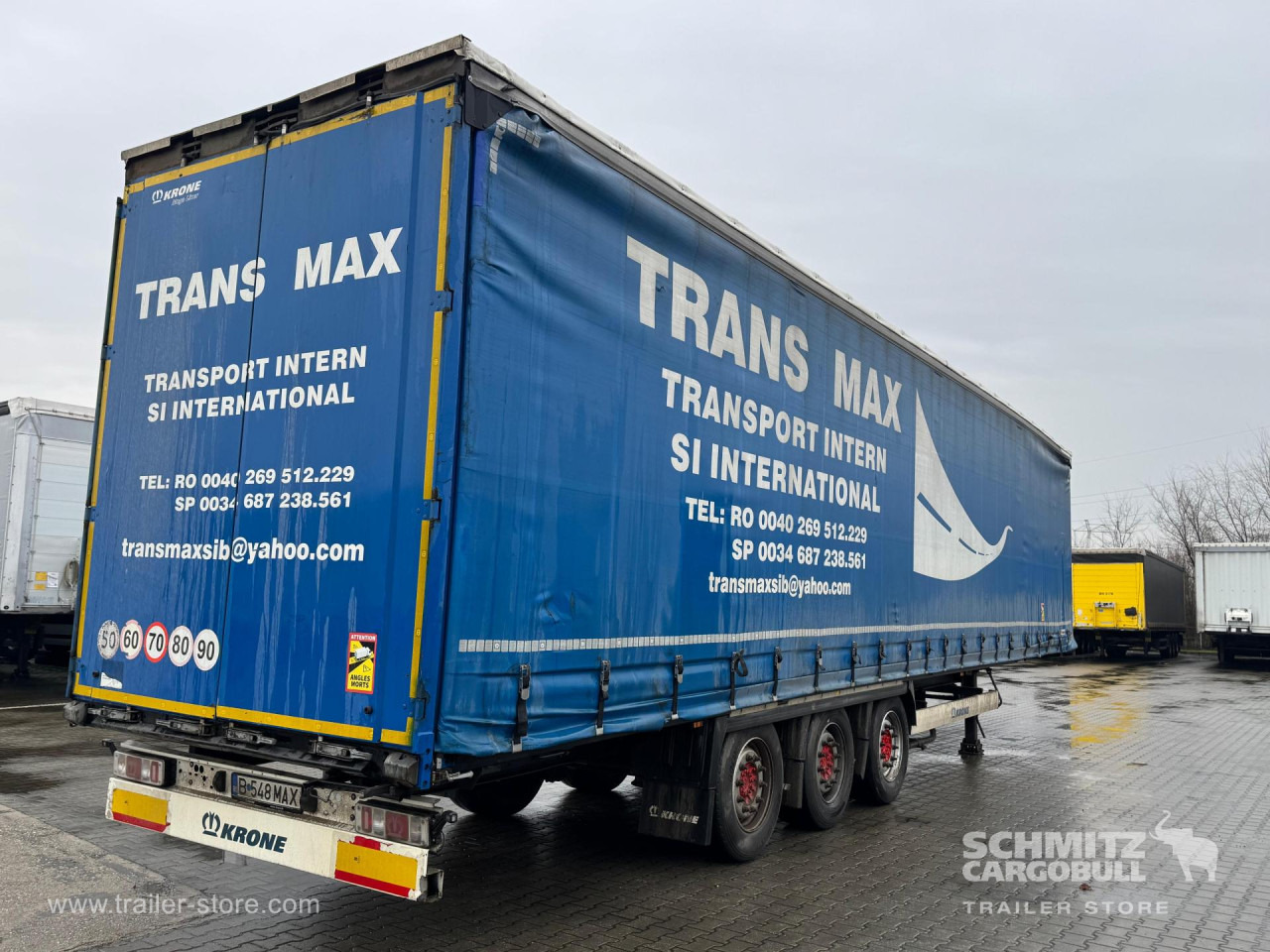 KRONE Curtainsider Mega - Curtainsider semi-trailer: picture 5 KRONE Curtainsider Mega - Curtainsider semi-trailer: picture 5