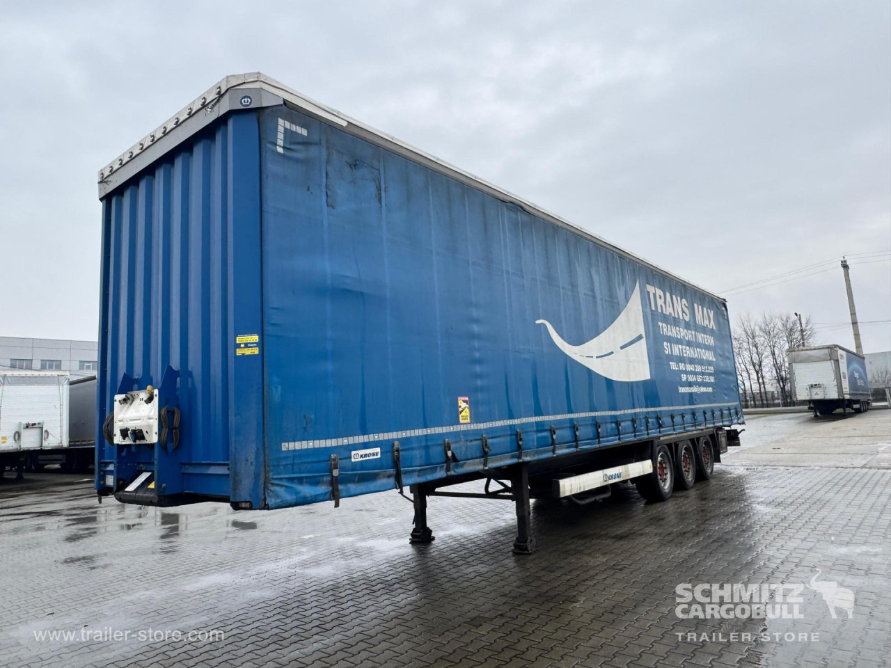 KRONE Curtainsider Mega - Curtainsider semi-trailer: picture 4 KRONE Curtainsider Mega - Curtainsider semi-trailer: picture 4