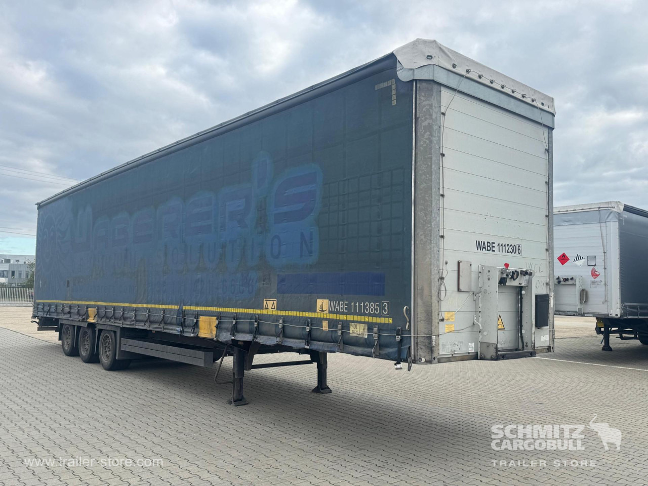 SCHMITZ Curtainsider Mega - Curtainsider semi-trailer: picture 1 SCHMITZ Curtainsider Mega - Curtainsider semi-trailer: picture 1
