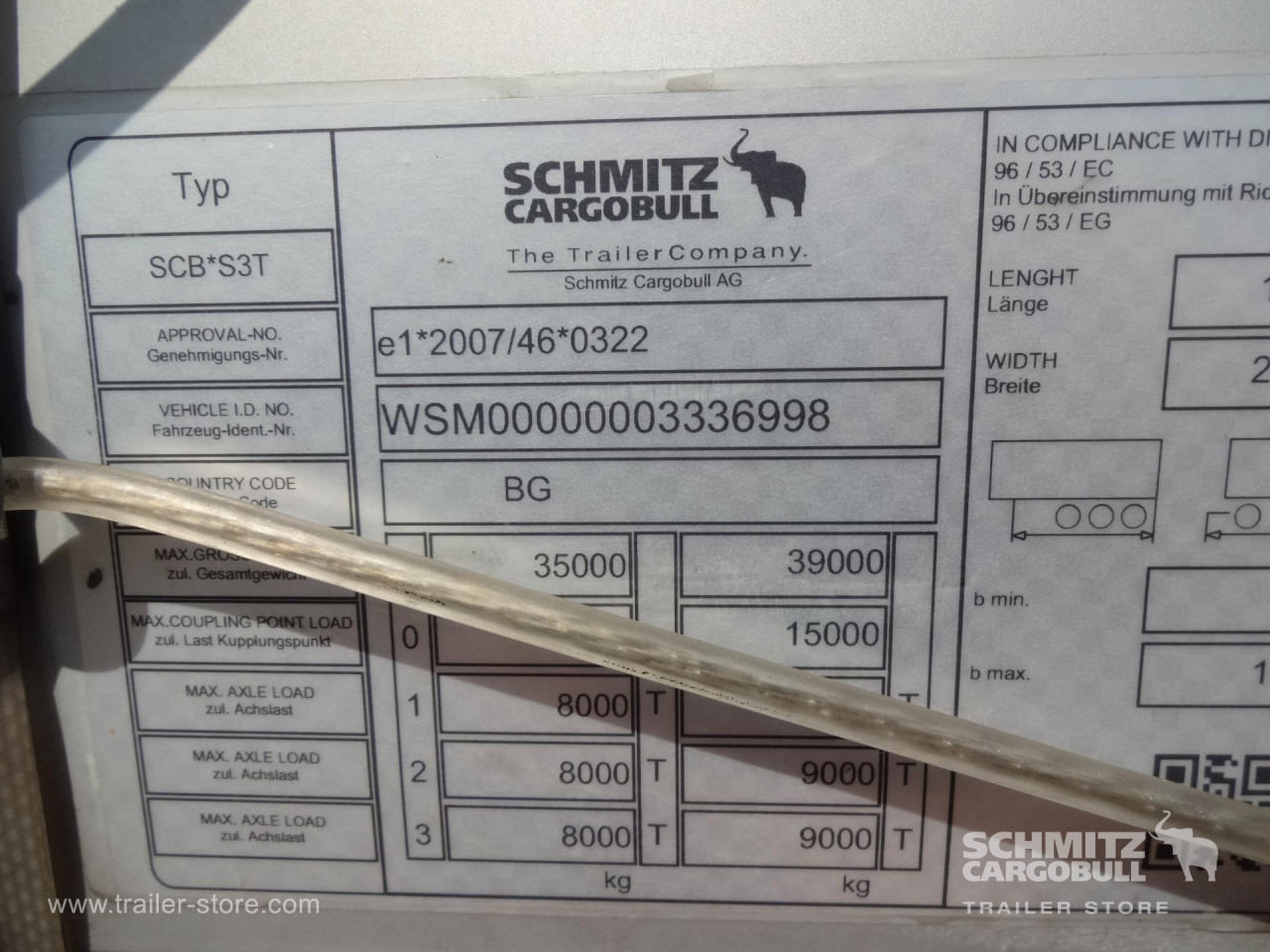 SCHMITZ Curtainsider Standard - Curtainsider semi-trailer: picture 3 SCHMITZ Curtainsider Standard - Curtainsider semi-trailer: picture 3
