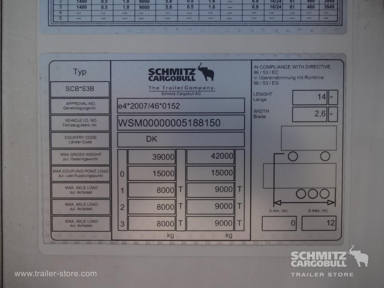 SCHMITZ Reefer Multitemp Double deck - Isothermal semi-trailer: picture 4 SCHMITZ Reefer Multitemp Double deck - Isothermal semi-trailer: picture 4
