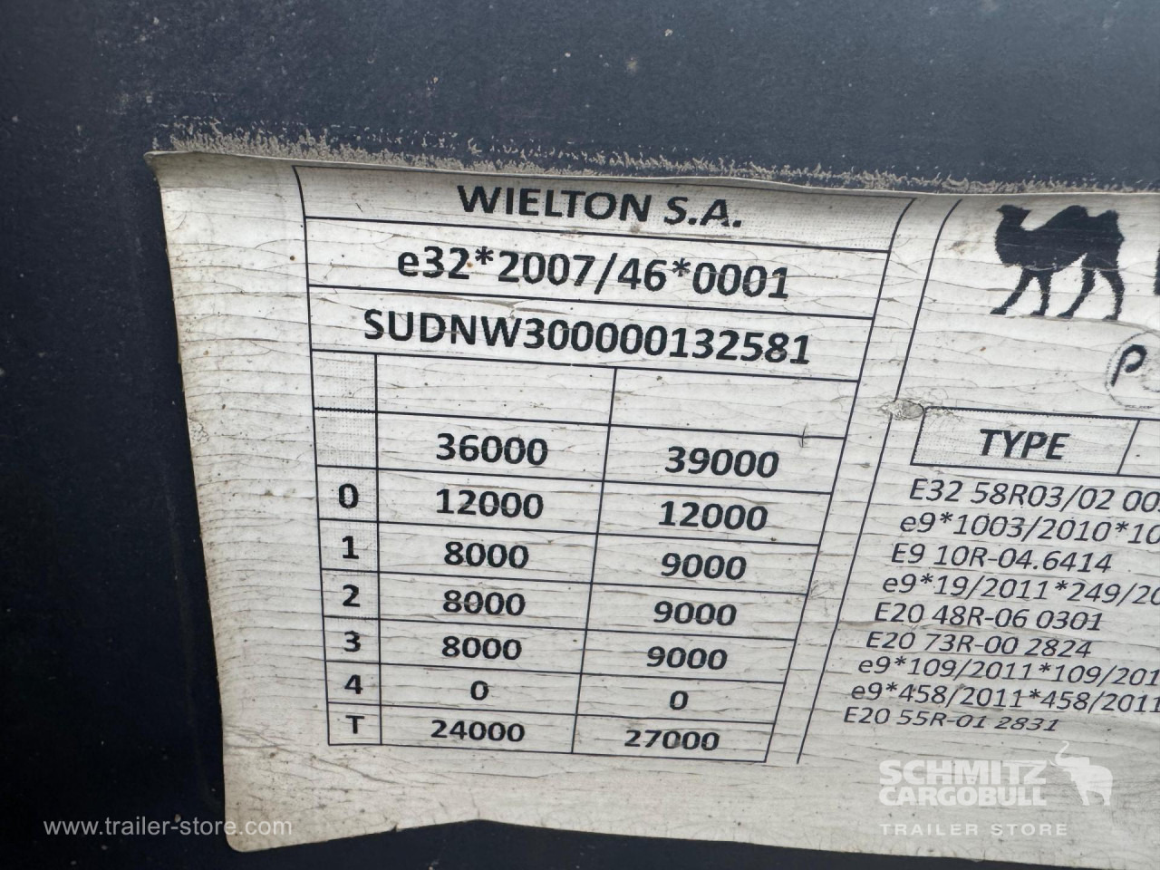 Leasing of WIELTON Tipper Alu-square sided body 28m³ WIELTON Tipper Alu-square sided body 28m³: picture 10