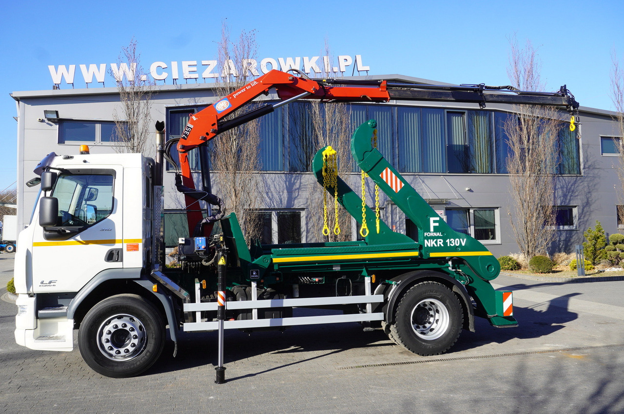 DAF LF 18.310 E6 / Skip loader Fornal NKR 130V / HDS HMF 735 K2 / Manual gearbox - Crane truck: picture 4 DAF LF 18.310 E6 / Skip loader Fornal NKR 130V / HDS HMF 735 K2 / Manual gearbox - Crane truck: picture 4