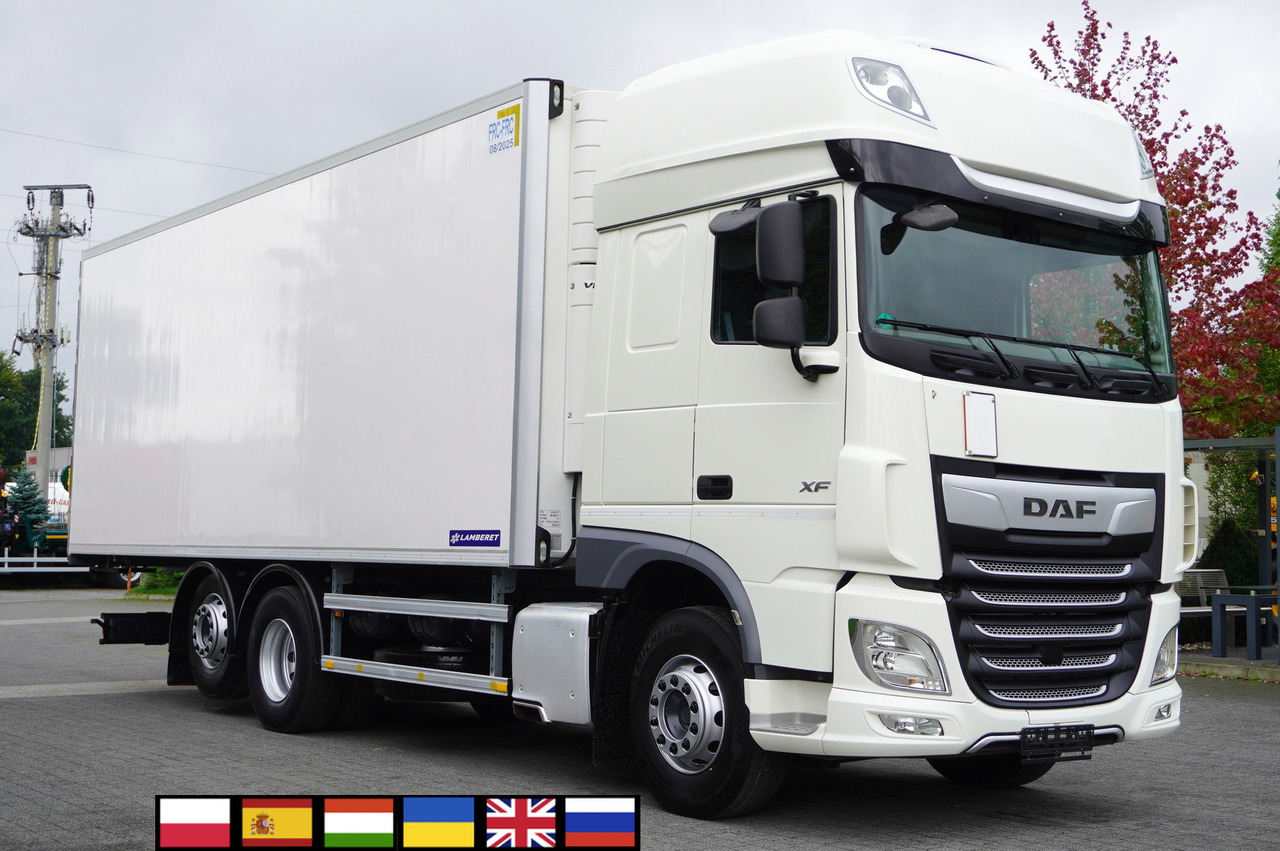 DAF XF 480 6x2 E6 / Lamberet refrigerator 18 EPAL Multitemperature / Carrier Vector 1950 MT - Refrigerator truck: picture 1 DAF XF 480 6x2 E6 / Lamberet refrigerator 18 EPAL Multitemperature / Carrier Vector 1950 MT - Refrigerator truck: picture 1