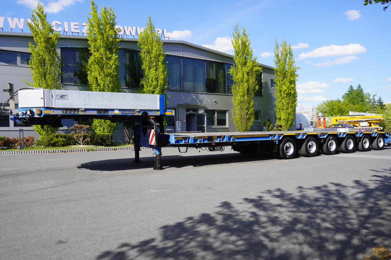 GOLDHOFER STZ-L6-62/80 / 6 axles / 61 T load cap. / Add. permissions - Low loader semi-trailer: picture 5 GOLDHOFER STZ-L6-62/80 / 6 axles / 61 T load cap. / Add. permissions - Low loader semi-trailer: picture 5