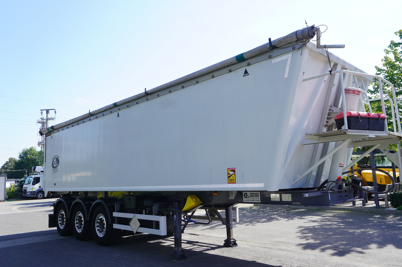 Tipper semi-trailer GRAS aluminum tipper semi-trailer 48 m³: picture 6