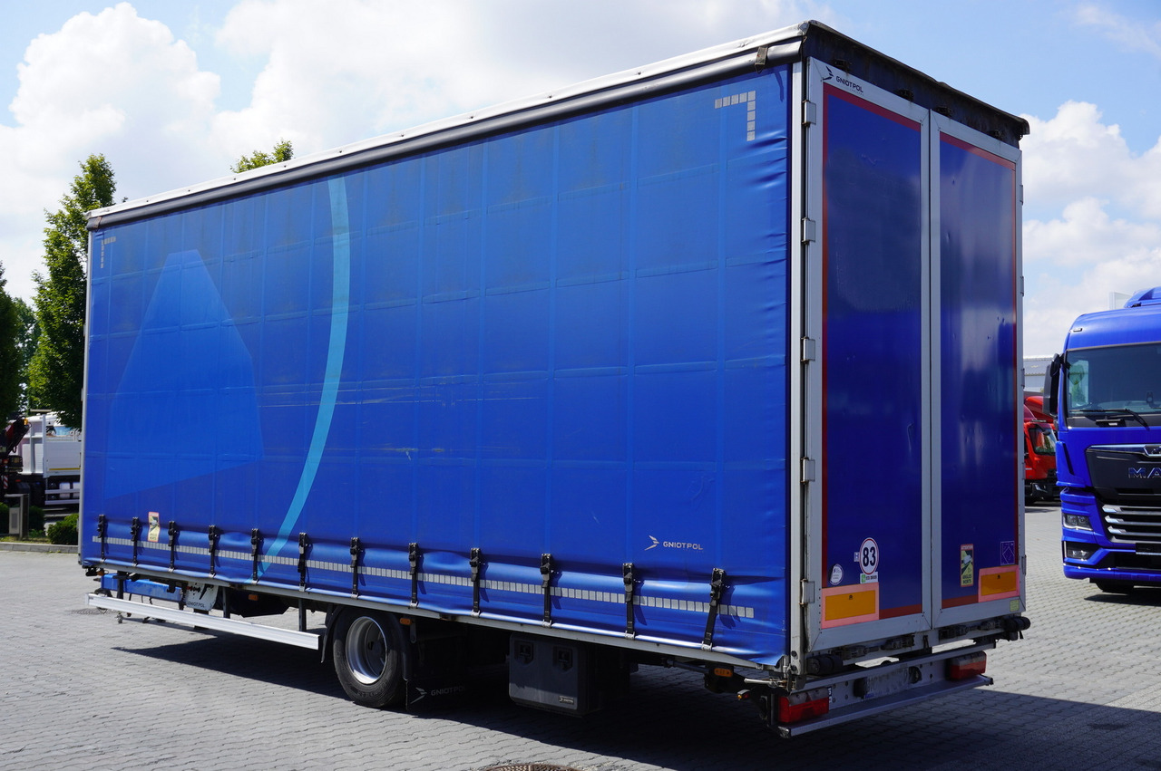 Gniotpol Tandem trailer / 10t / 2018 / 19 pallets - Curtainsider trailer: picture 3 Gniotpol Tandem trailer / 10t / 2018 / 19 pallets - Curtainsider trailer: picture 3