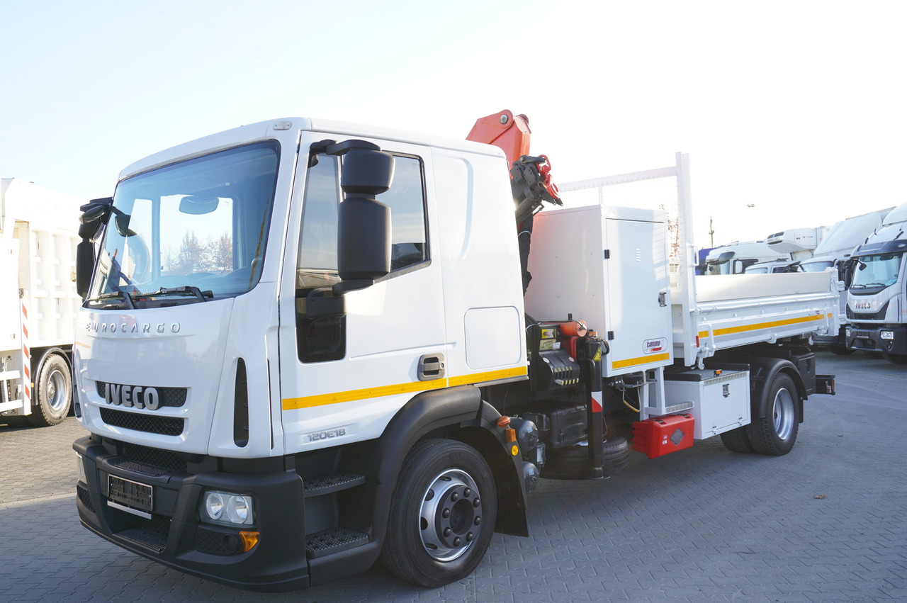 Leasing of IVECO Eurocargo 120E18 Crane Palfinger / 3-way tipper / sleeper cab IVECO Eurocargo 120E18 Crane Palfinger / 3-way tipper / sleeper cab: picture 6