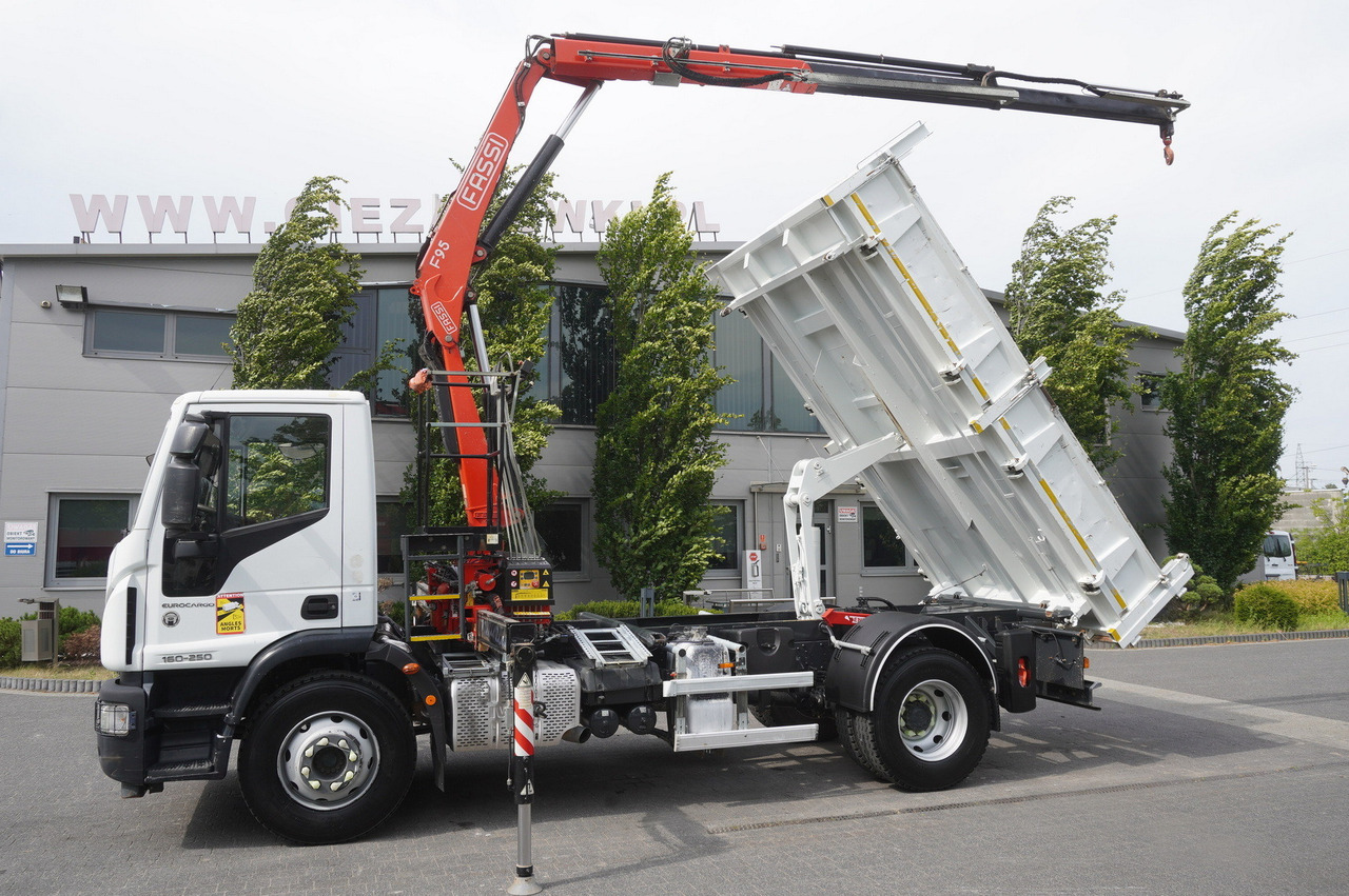 IVECO Eurocargo 160-250 / Fassi F95 crane / 120 tho. km / 3-sided tipper - Crane truck: picture 4 IVECO Eurocargo 160-250 / Fassi F95 crane / 120 tho. km / 3-sided tipper - Crane truck: picture 4