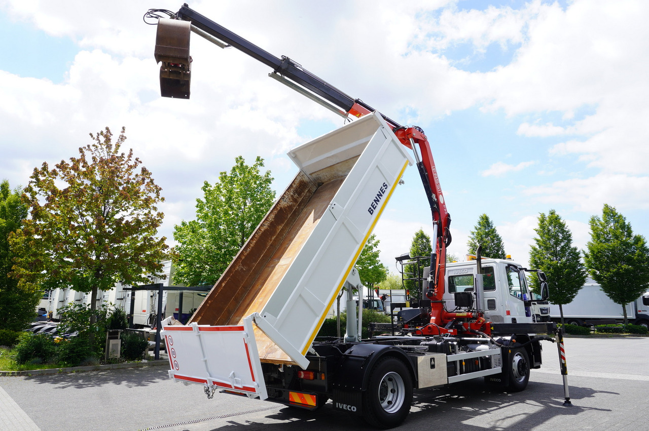 IVECO Eurocargo 160E22 EEV Dump truck / Bortmatic / Crane FASSI F95A.0.22 - Crane truck: picture 5 IVECO Eurocargo 160E22 EEV Dump truck / Bortmatic / Crane FASSI F95A.0.22 - Crane truck: picture 5