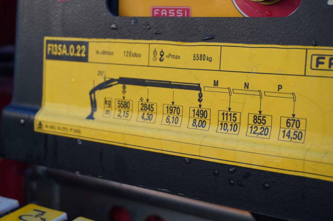 Leasing of IVECO Stralis 19.310 4x2 E6 / 100 tho. kilometers! / FASSI F135A.0.22 / 430 MTH! / remote control / rotator / 16 EPAL flatbed IVECO Stralis 19.310 4x2 E6 / 100 tho. kilometers! / FASSI F135A.0.22 / 430 MTH! / remote control / rotator / 16 EPAL flatbed: picture 11