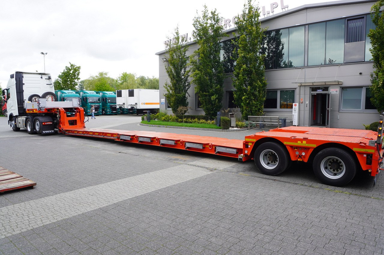 KÄSSBOHRER LB2 TIEF-BETT low loader semi-trailer / 16.5 m / Extendable semi-trailer / steered axles / 2 units - Low loader semi-trailer: picture 5 KÄSSBOHRER LB2 TIEF-BETT low loader semi-trailer / 16.5 m / Extendable semi-trailer / steered axles / 2 units - Low loader semi-trailer: picture 5