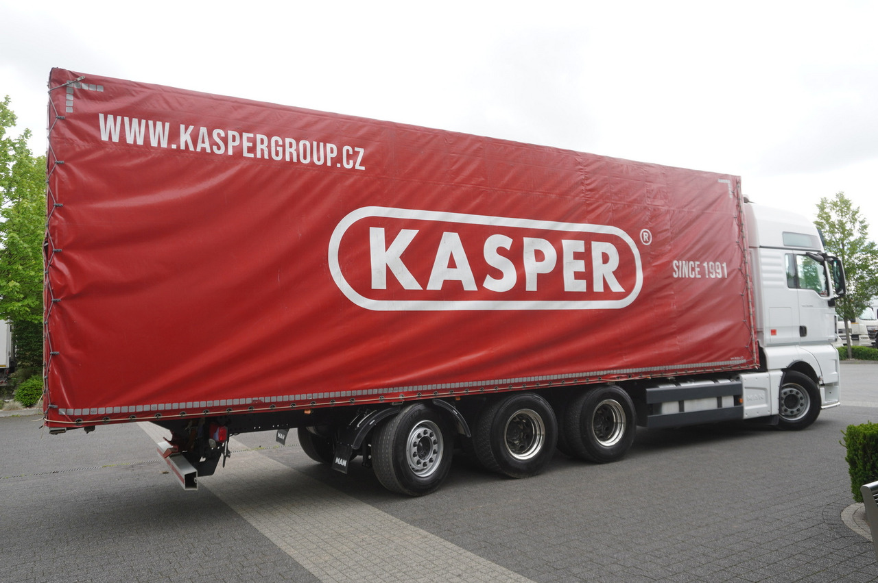 MAN MAN TGX 35.580 E6 8x4 /4 / 23 EPAL tarp superstructure / 4th axle steered - Curtainsider truck: picture 5 MAN MAN TGX 35.580 E6 8x4 /4 / 23 EPAL tarp superstructure / 4th axle steered - Curtainsider truck: picture 5