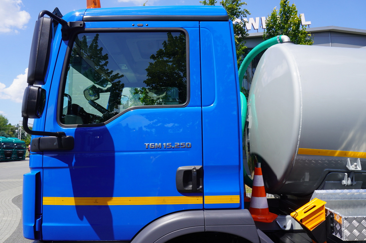 Tank truck MAN TGM 15.250 / NEW septic tank (07/2025) superstructure 8000 l / 160 tho. km!: picture 18