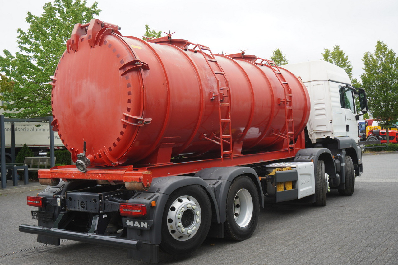 MAN TGS 35.420 8×2 / NEW septic barrel 13000 L / 3 steered axles - Tank truck: picture 4 MAN TGS 35.420 8×2 / NEW septic barrel 13000 L / 3 steered axles - Tank truck: picture 4