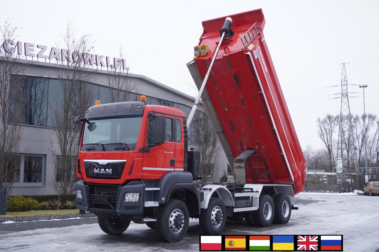 MAN TGS 41.480 8x8 E6 / KH-Kipper tipper - Rigid dumper/ Rock truck: picture 1 MAN TGS 41.480 8x8 E6 / KH-Kipper tipper - Rigid dumper/ Rock truck: picture 1