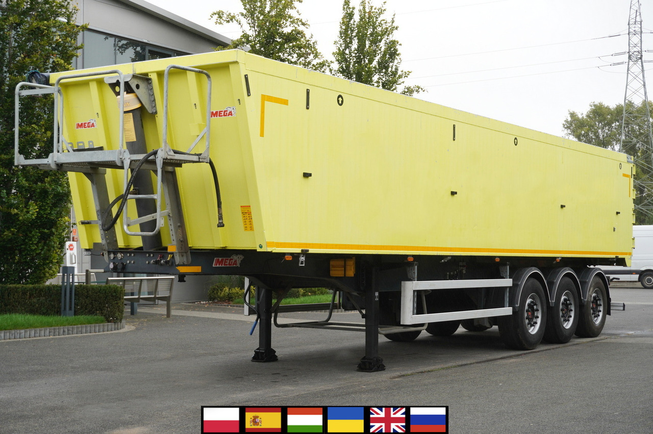 MEGA tipper semi-trailer 46 m3 / 2 units - Tipper semi-trailer: picture 1 MEGA tipper semi-trailer 46 m3 / 2 units - Tipper semi-trailer: picture 1