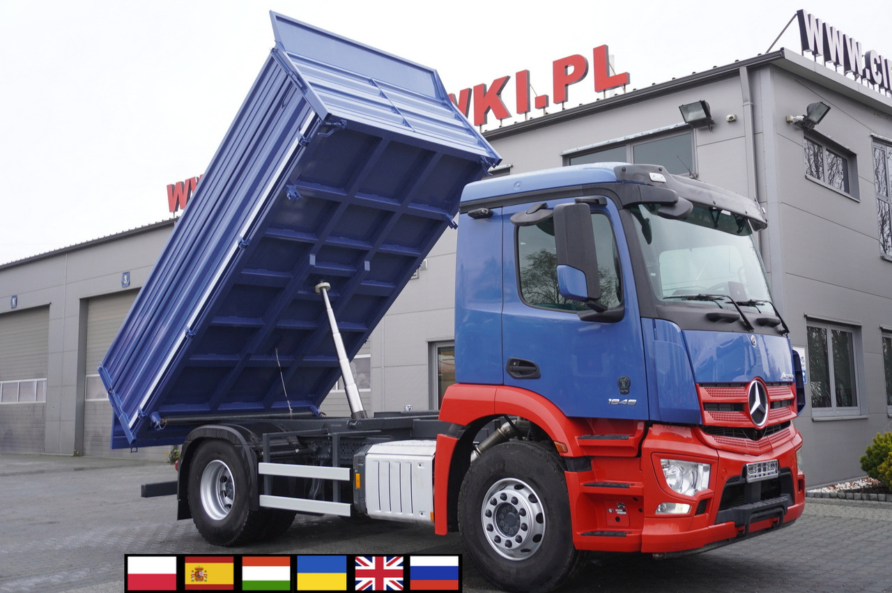 MERCEDES-BENZ Actros 1846 4x2 / NEW 3-sided tipper / 10 t load cap / Diff. lock / 3 units - Tipper: picture 1 MERCEDES-BENZ Actros 1846 4x2 / NEW 3-sided tipper / 10 t load cap / Diff. lock / 3 units - Tipper: picture 1