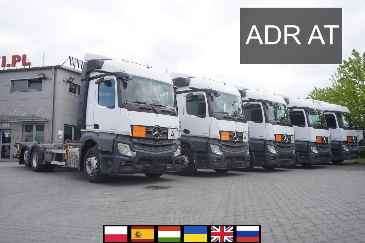 MERCEDES-BENZ Actros 2545 6×2 MP5 / ADR AT / 12 units - Container transporter/ Swap body truck: picture 1 MERCEDES-BENZ Actros 2545 6×2 MP5 / ADR AT / 12 units - Container transporter/ Swap body truck: picture 1