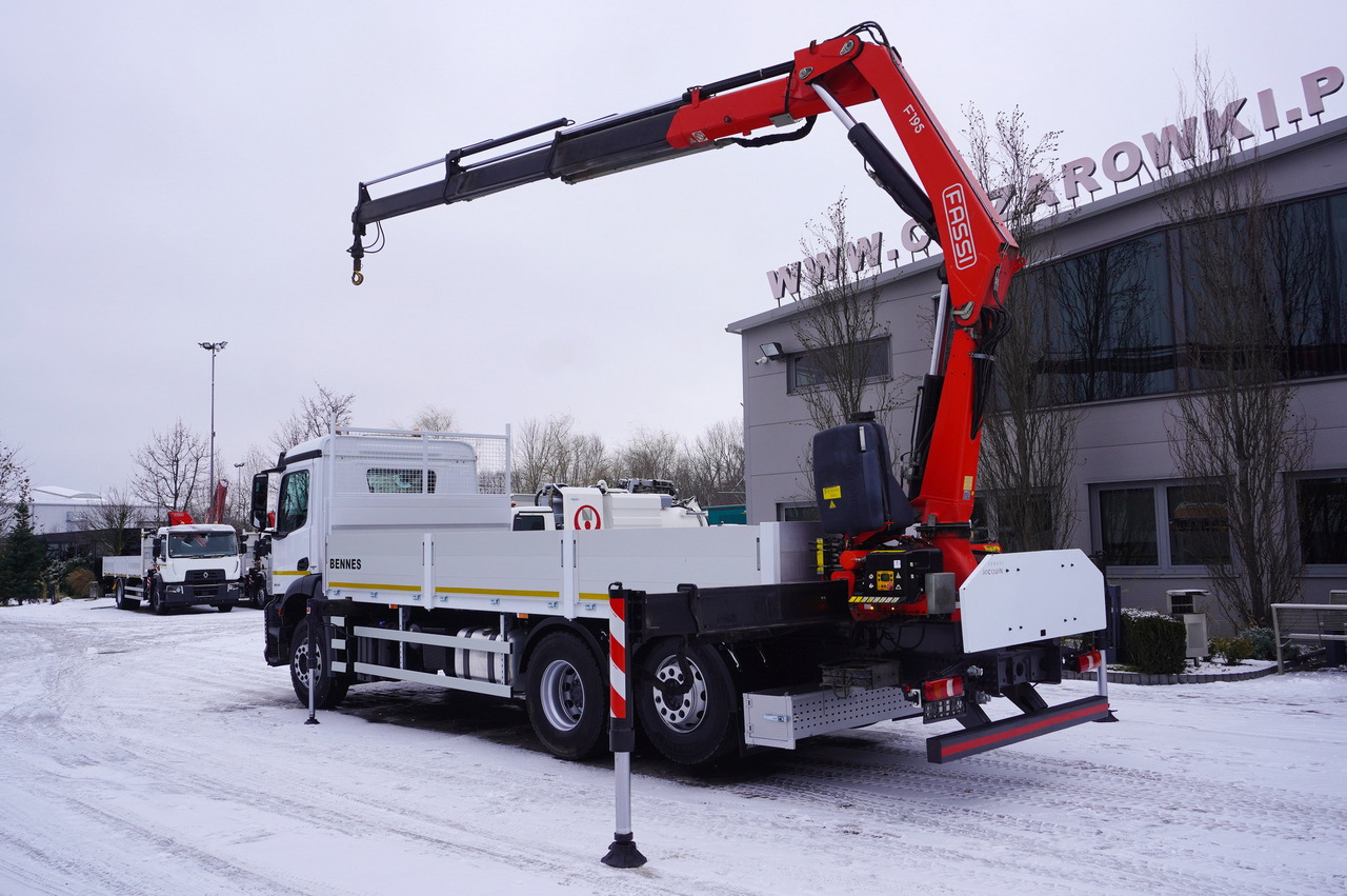 MERCEDES-BENZ Arocs 2536 6x2 E6 / Fassi F195A.0.23 / remote control / rotator / flatbed 16 EPAL - Crane truck: picture 5 MERCEDES-BENZ Arocs 2536 6x2 E6 / Fassi F195A.0.23 / remote control / rotator / flatbed 16 EPAL - Crane truck: picture 5