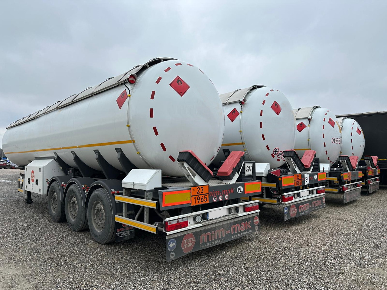 MIMMAK Gas tank semi-trailer MM312 / 2024 / 4 units - Tank semi-trailer: picture 1 MIMMAK Gas tank semi-trailer MM312 / 2024 / 4 units - Tank semi-trailer: picture 1