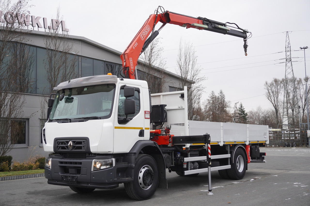 RENAULT C280 DTI 8 / FASSI crane 5.6 T / 560 MTH / Remote control / Rotator / Flatbed 15 EPAL - Crane truck: picture 2 RENAULT C280 DTI 8 / FASSI crane 5.6 T / 560 MTH / Remote control / Rotator / Flatbed 15 EPAL - Crane truck: picture 2