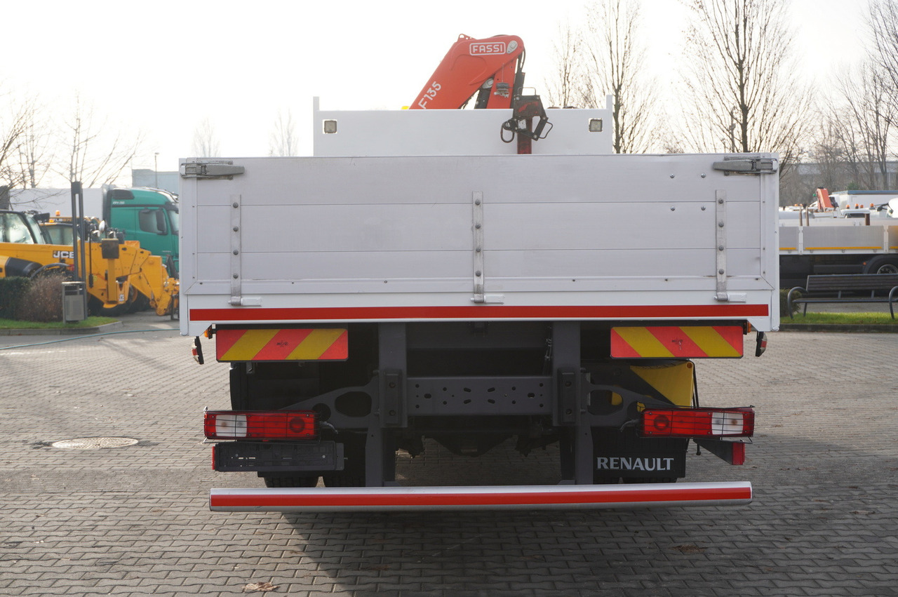 RENAULT C280 DTI 8 / FASSI crane 5.6 T / range 8 m / Flatbed 15 EPAL - Dropside/ Flatbed truck, Crane truck: picture 4 RENAULT C280 DTI 8 / FASSI crane 5.6 T / range 8 m / Flatbed 15 EPAL - Dropside/ Flatbed truck, Crane truck: picture 4
