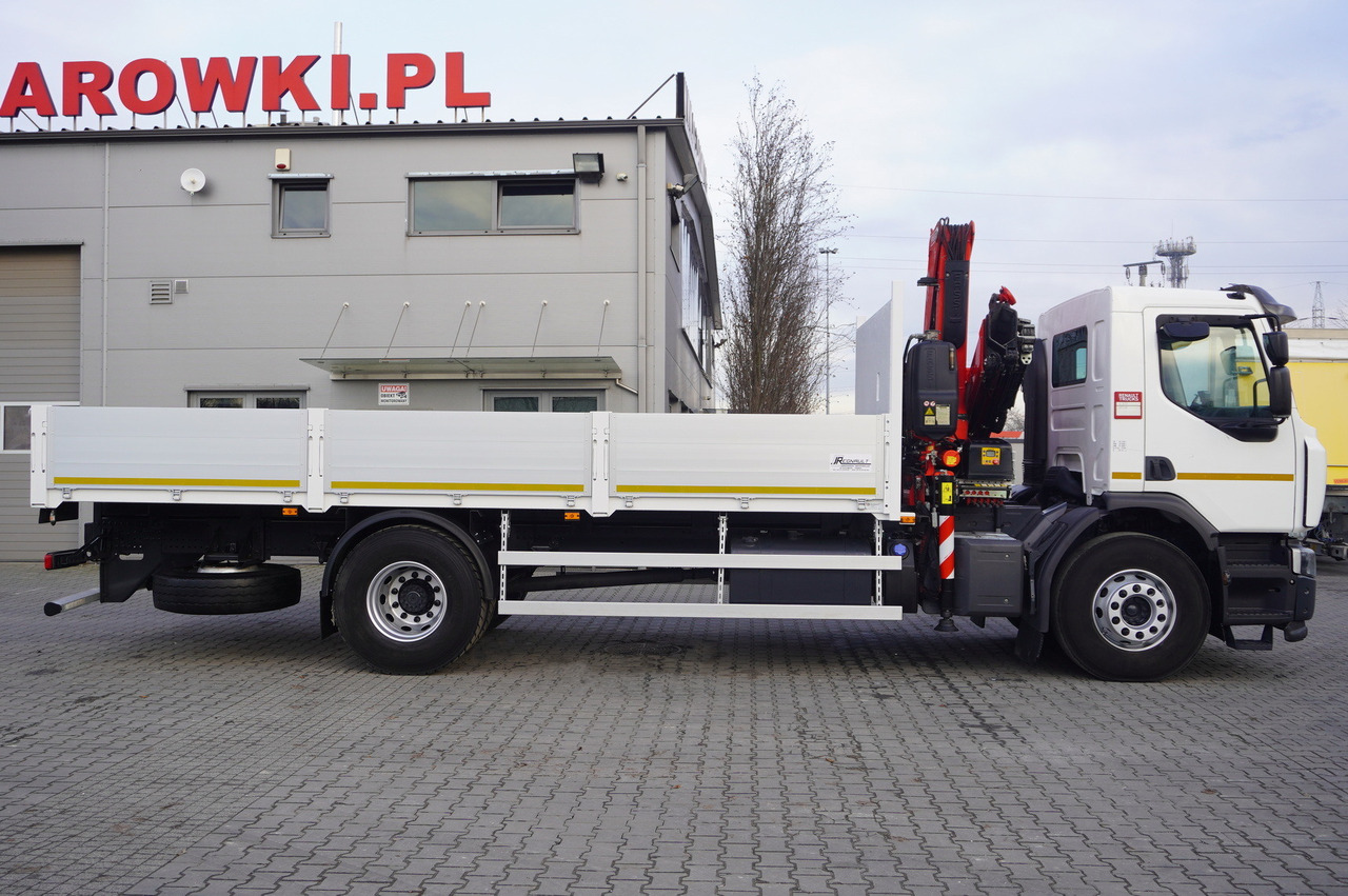 Renault C320 P4x2 E6 / Fassi 5.6 t / Range 8 m / Platform 15 EPAL - Dropside/ Flatbed truck, Crane truck: picture 3 Renault C320 P4x2 E6 / Fassi 5.6 t / Range 8 m / Platform 15 EPAL - Dropside/ Flatbed truck, Crane truck: picture 3