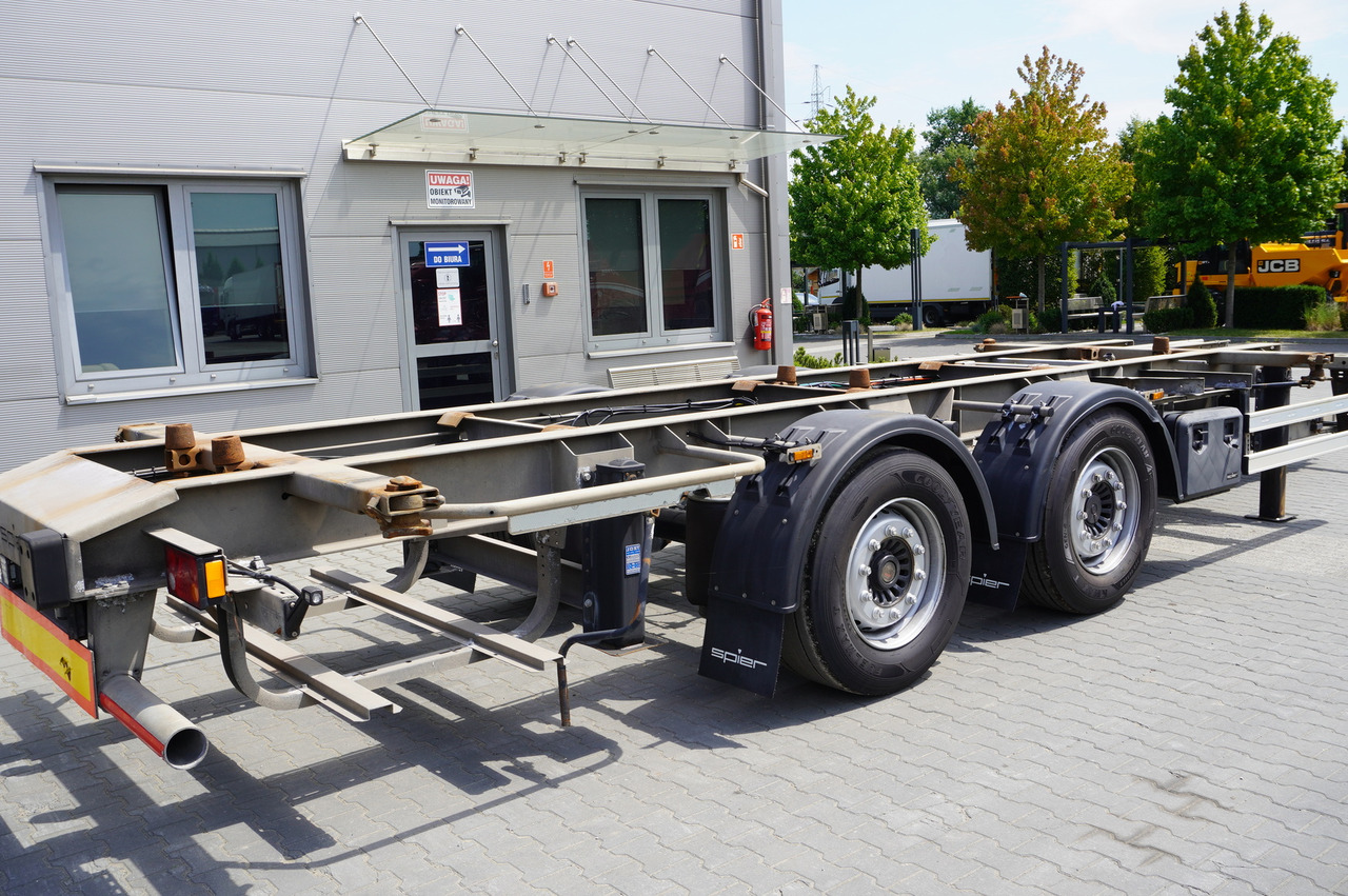 Chassis trailer SPIER Trailer ZWL 290 BDF / 18 t: picture 1