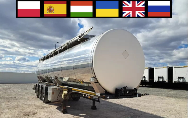 WIELTON NS3D 36 t food cistern / 3 chambers - Tank semi-trailer: picture 1 WIELTON NS3D 36 t food cistern / 3 chambers - Tank semi-trailer: picture 1