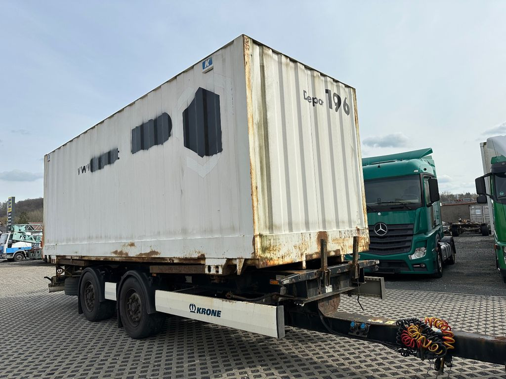 Krone ZZ 18- BDF Containerchassi Scheibenbremsen - - Container transporter/ Swap body trailer: picture 1 Krone ZZ 18- BDF Containerchassi Scheibenbremsen - - Container transporter/ Swap body trailer: picture 1